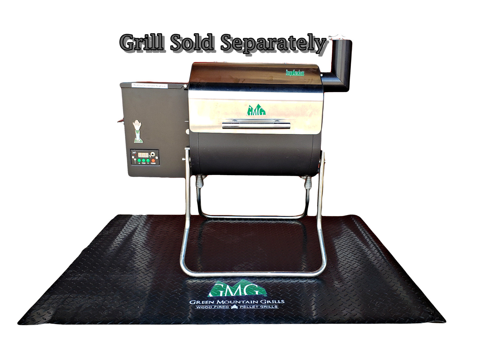 Green Mountain Grills 48″ x 36″ Inch Floor Mat Protector Easy to Clean GMG-4111