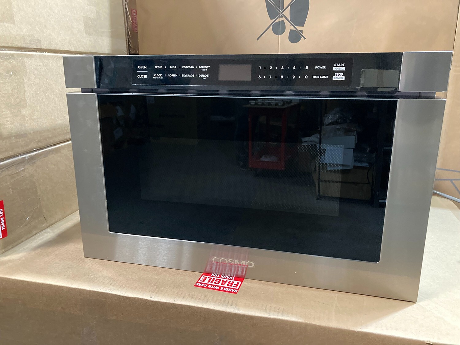 24 in. Built-In Microwave Drawer [OPEN BOX] Touch Presets, Sensor Cooking