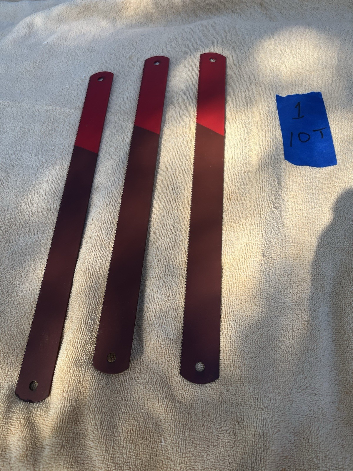 3 Unused Blades Simonds 14”x10T- 1 1/4 X .062 No 33 1420 6