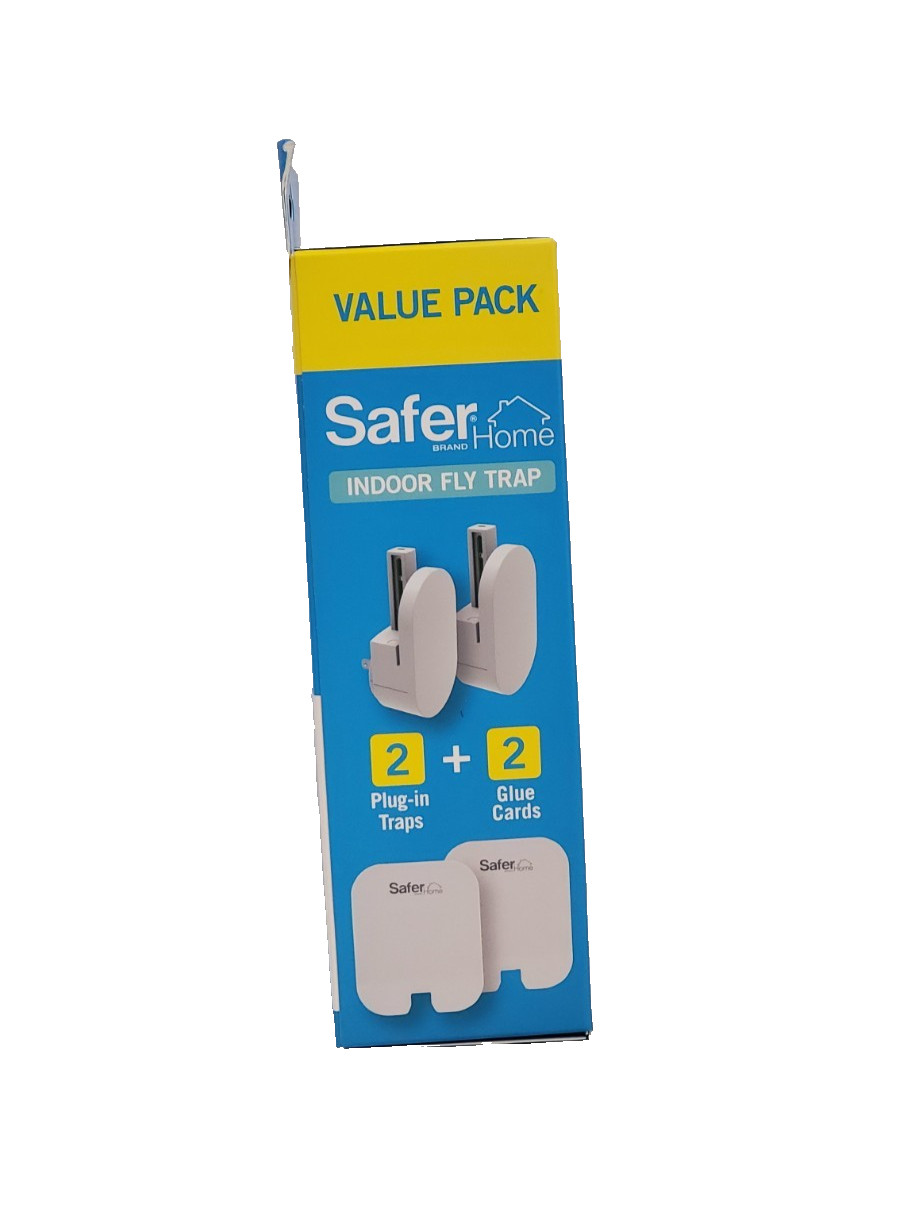 Safer Home Indoor Fly Trap, 2 Pack