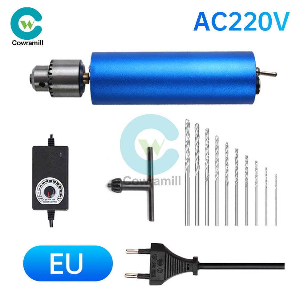 12000rpm Stepless Speed Adjustable Electric Grinder Polishing Engraving Drill