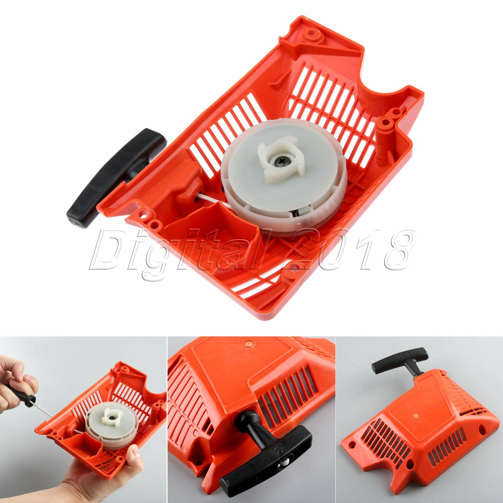 Recoil Starter Assembly Parts Replacement For Chinese Chainsaw 4500 5200 5800