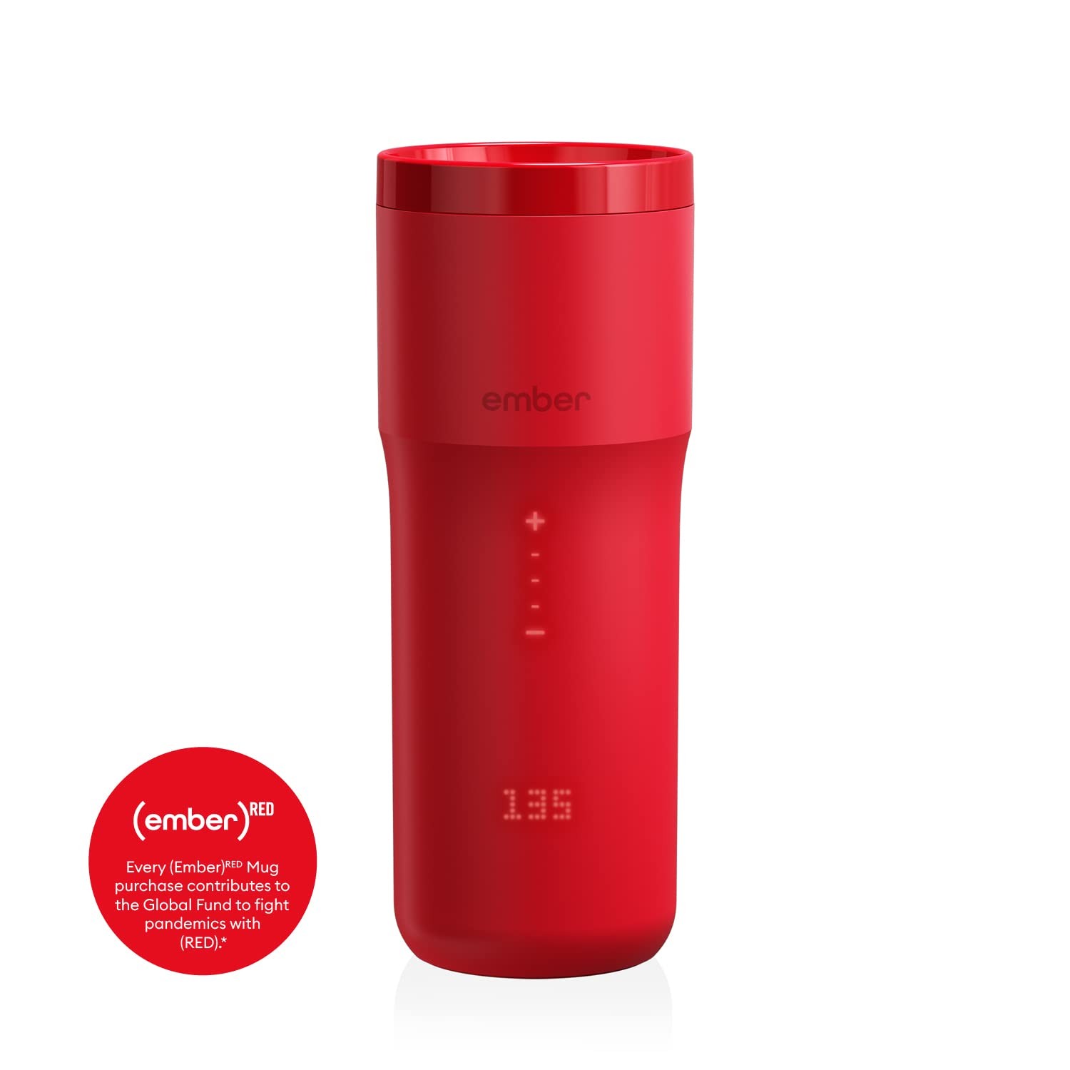 Ember Temperature Control Travel Mug 2, 12 Oz, App-Controlled Heated Coffee Mug