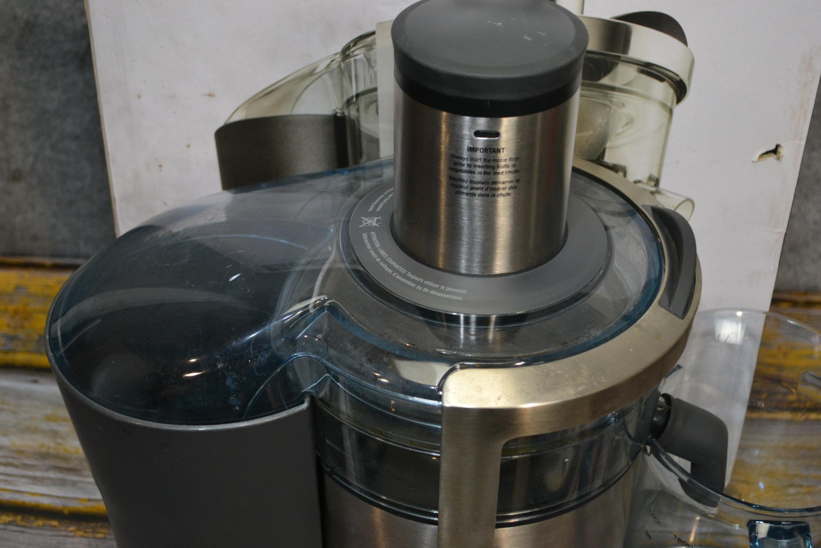 Breville Juicer BJE510XL Multi-Speed Fountain Centrifugal Juicer 900W Stainless