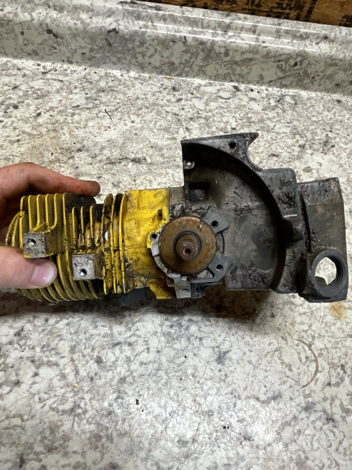 OEM Vintage McCulloch Chainsaw Engine, Untested, Unknown Model, Spins Freely
