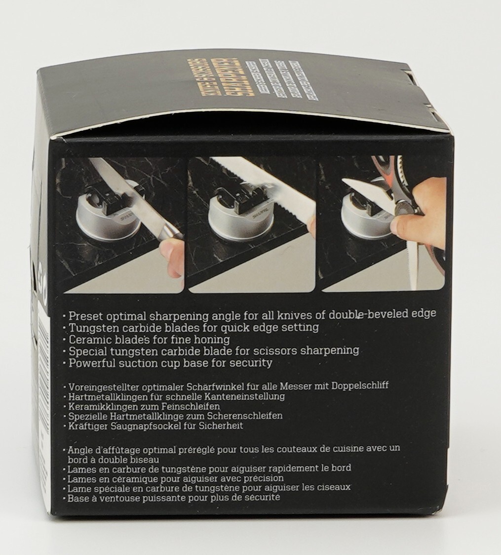 Kitchen Knife Scissors Sharpener Sharpening Tool for Straight & Serrated Knives