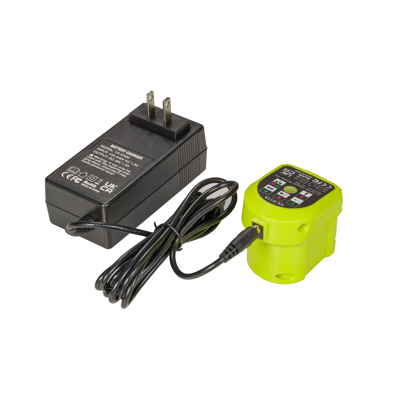 1x Charger fits Ryobi 18v ONE+ Cordless Tools Li-lon Batteries – Charger Only