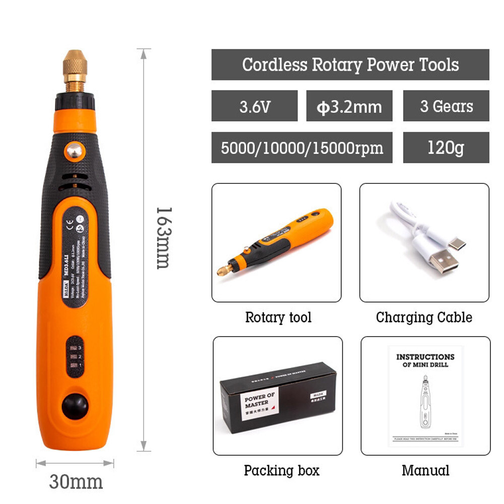 48PCS Abrasive Rotary Tool Accessories Grinding Sanding Cutting Polishing Set US