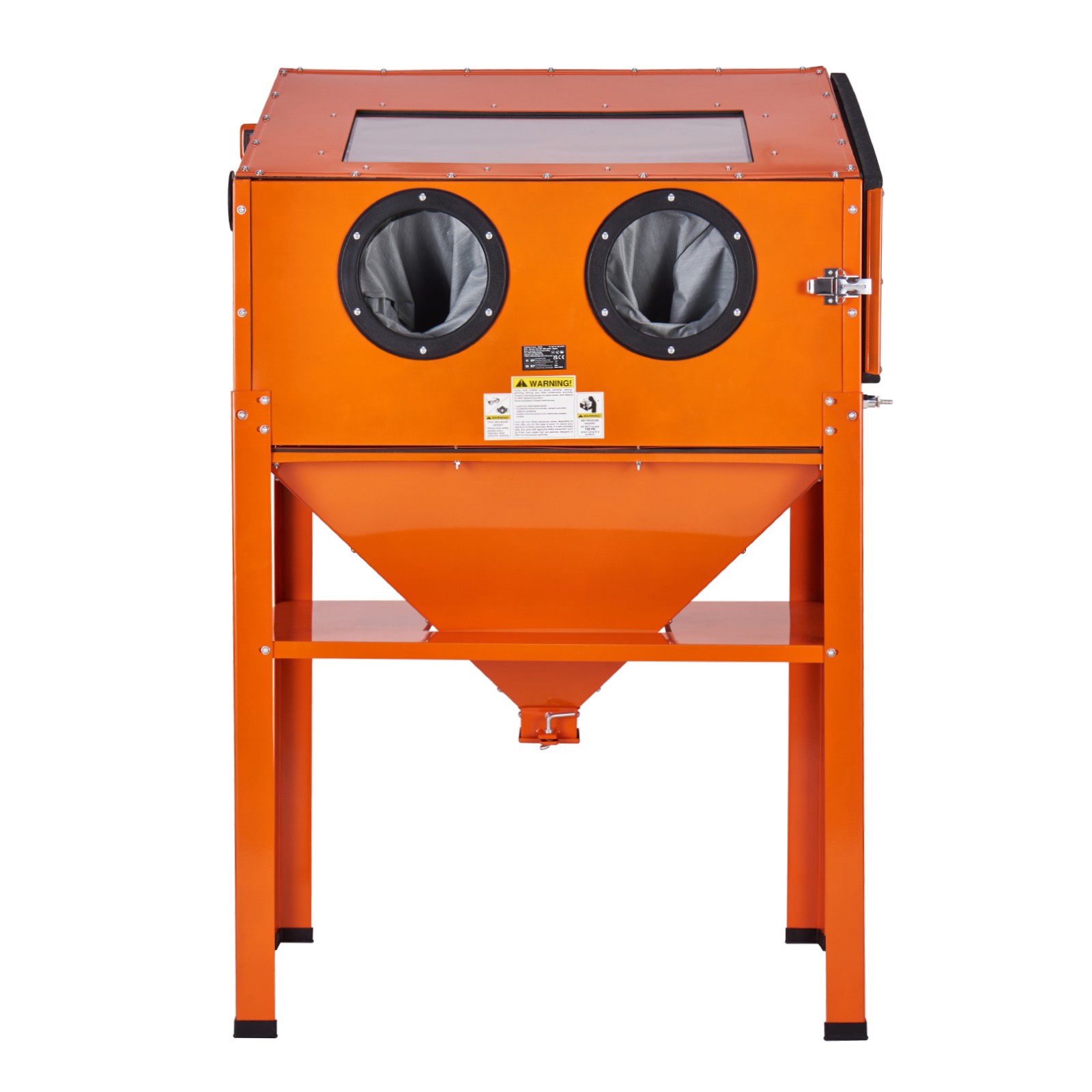 Uimoso 60 Gallon Sand Blasting Cabinet with Stand Blasting Gun & 4 Nozzles