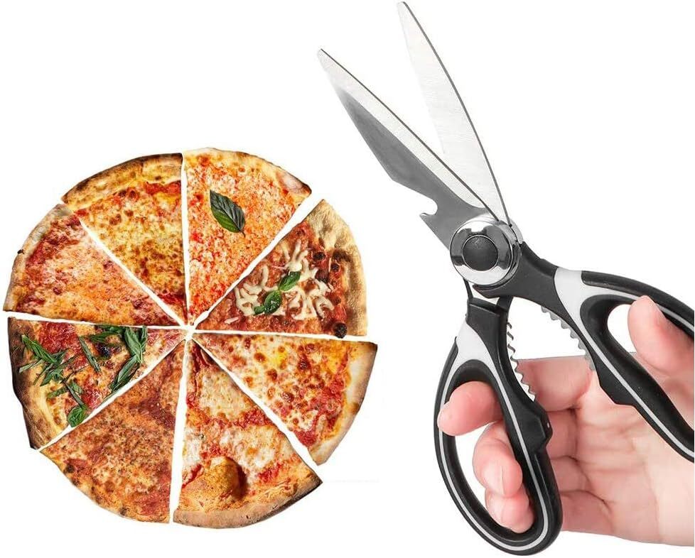 Stainless Steel Kitchen Shears Heavy Duty Scissors for Meat Fish Chicken Bones