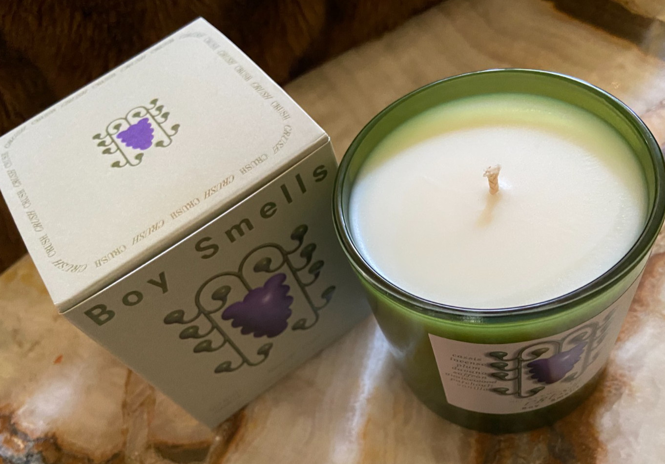BOY SMELLS~Crush~Farm to Candle Collection~Scent 03~8.5 oz~New In Box