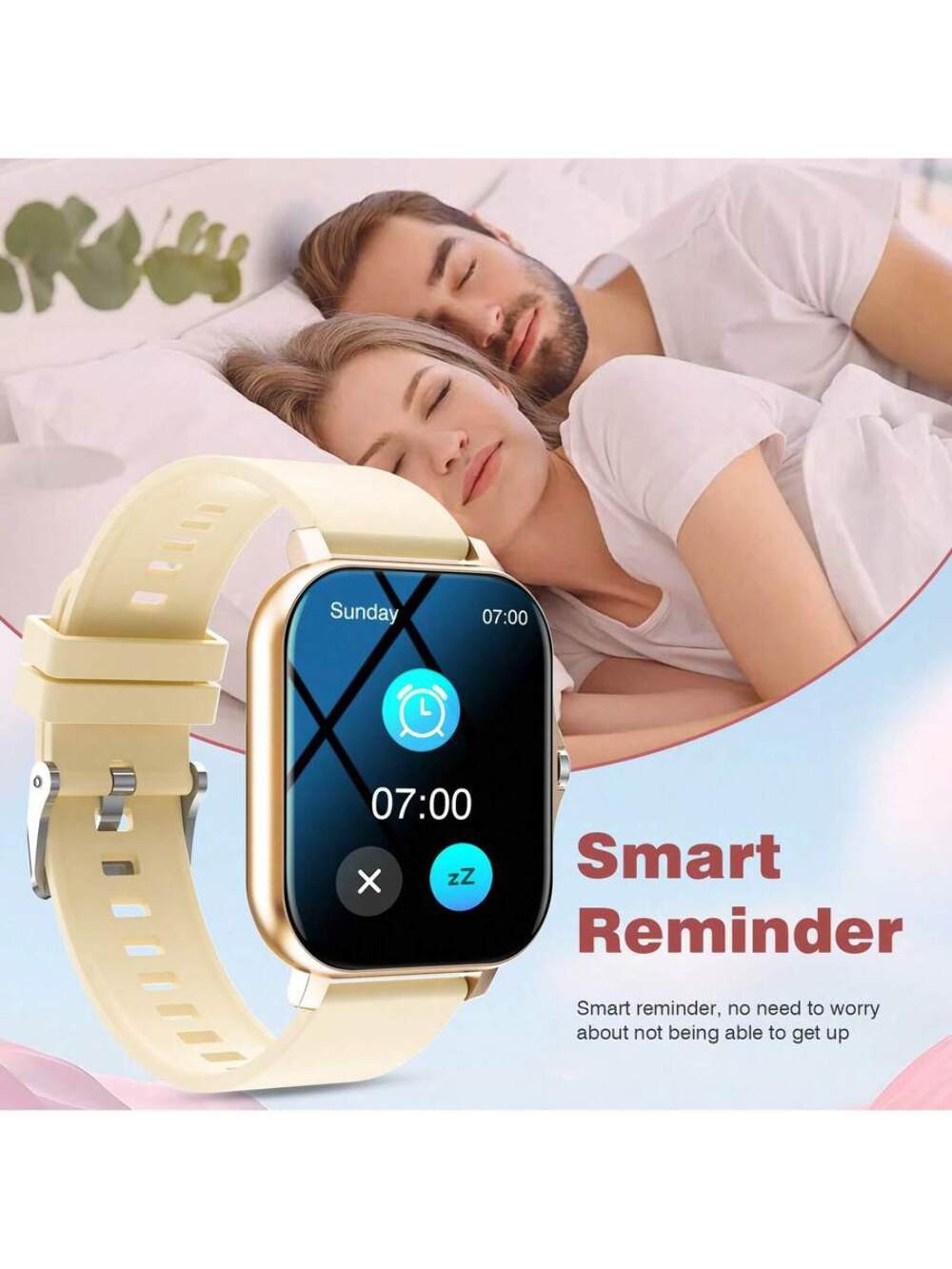 New 1.83 Inch Full Touch HD Fashion Smart Watch With (Dial, Answer) Wireless Cal