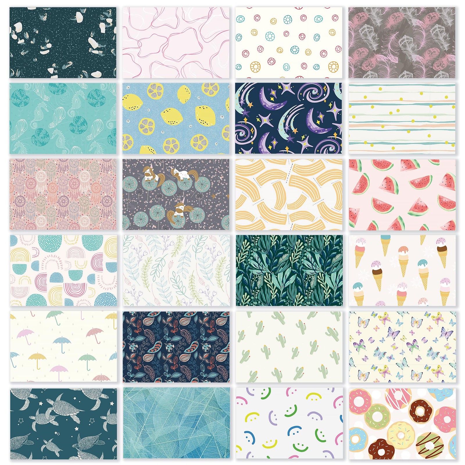 Blank Greeting Cards for All Occasions Boxed set with Envelopes 24 Pack
