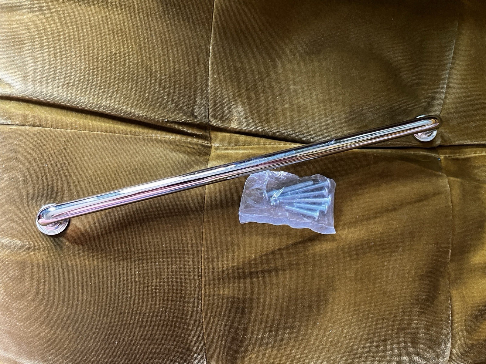 Rejuvenation Ansel Pull Polished Nickel 12”, Brand New With Screws