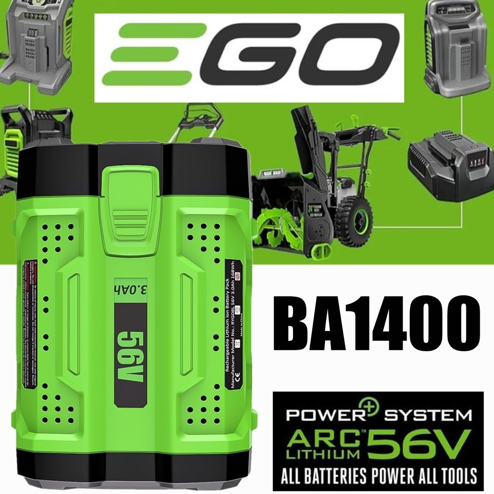 For EGO POWER+ 56V 12Ah ARC Lithium Genuine Battery BA6720T w/ Fuel Gauge