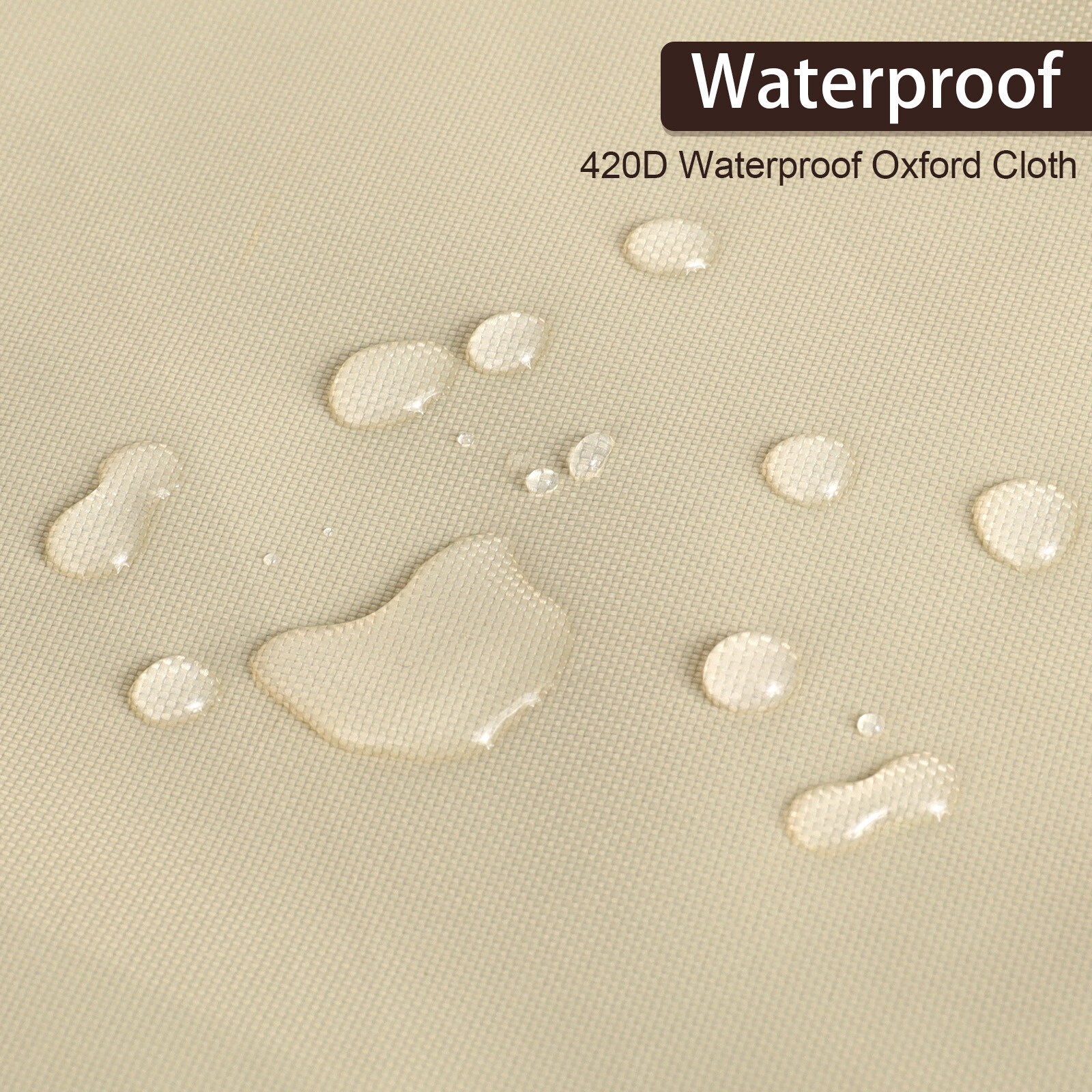 Upgrade Waterproof Garden Patio Furniture Cover Rectangular Table Dust Protector