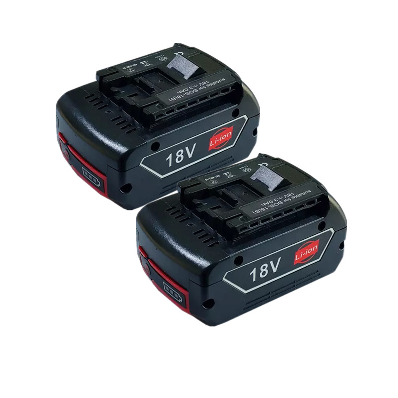 2PCS 18V Battery For Bosch 18V 6.0AH Li-ion BAT609 BAT610G BAT618 GSR18V-LI US #