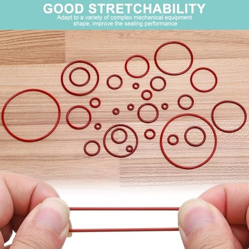 Silicone O-Ring 26mm ID 30mm OD 2mm Width Metric VMQ Sealing 26mm x 30mm x 2mm