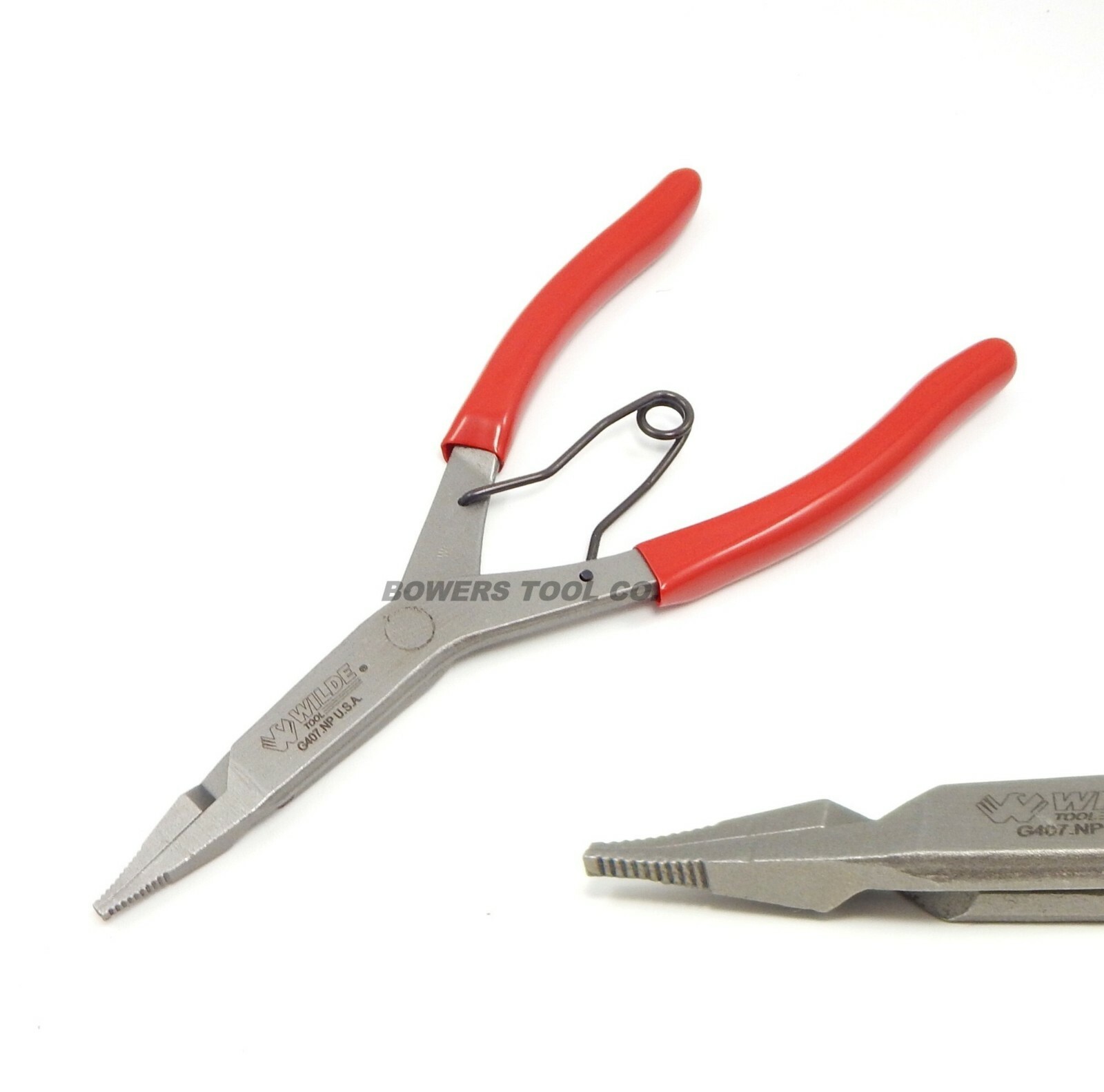 Wilde Lock Ring Pliers Set 3pc Straight Right Angle Thin Bent Curved 9″ USA Made