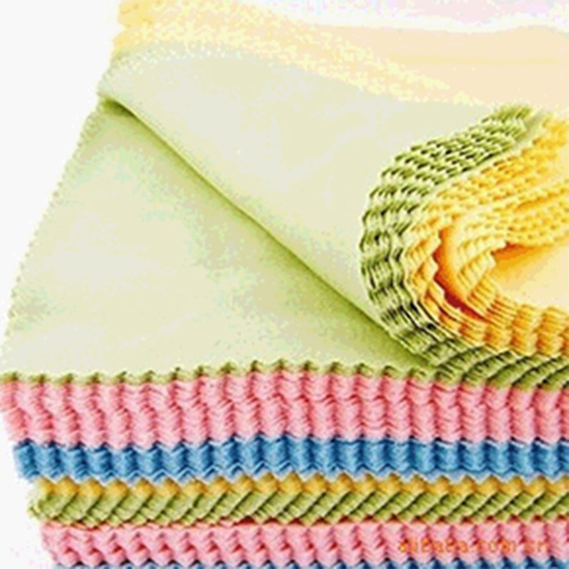 100pcs Microfiber Glasses Cleaning Cloth 5.1″×5.1″ Clean Spectacles Dust Smudges