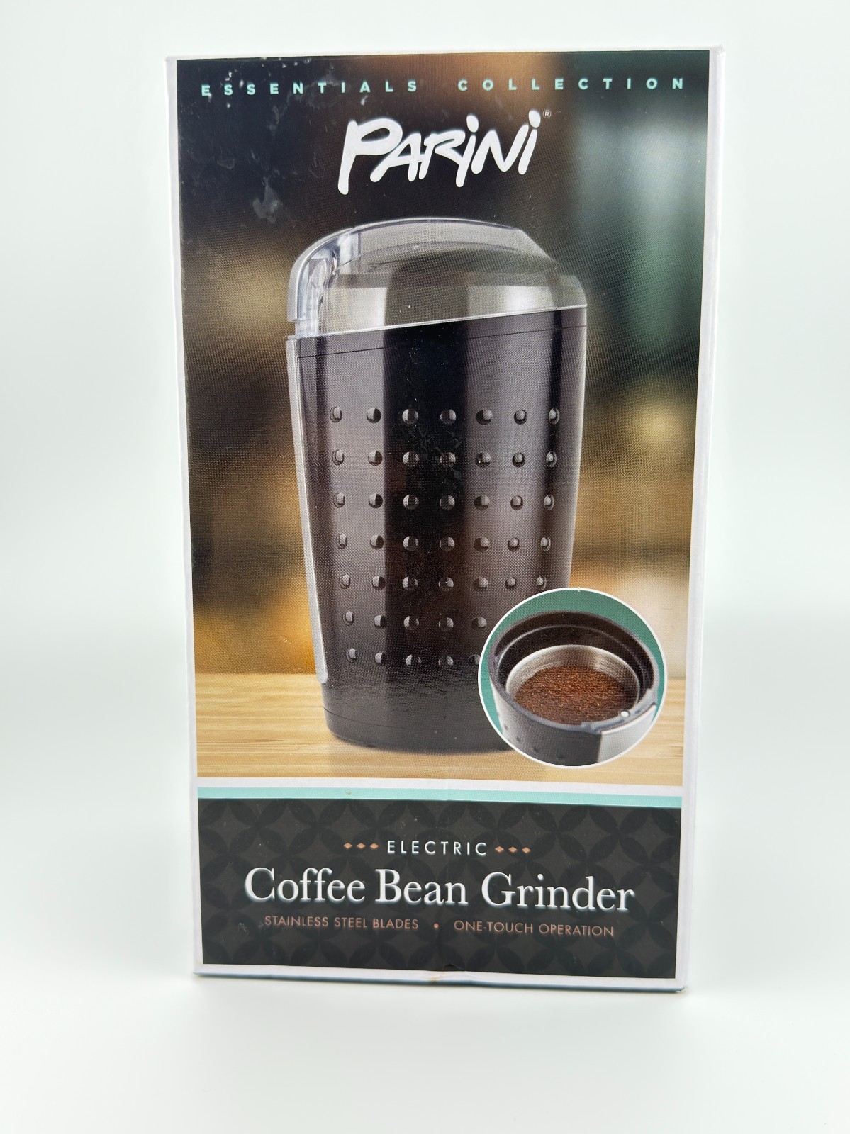 Parini Essentials Collection Electric Coffee Bean Grinder – Stainless Steel Blad