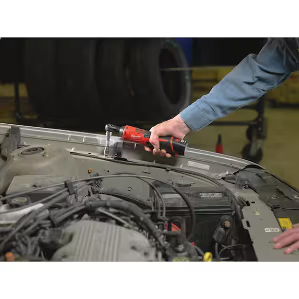 Milwaukee 2457-20 M12 Cordless 3/8″ Sub-Compact 35 ft-Lbs 250 RPM Ratchet w/ Var