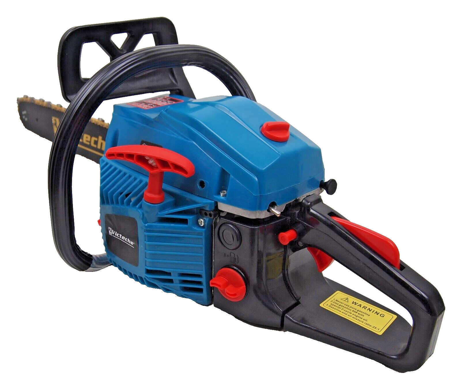 Victeche 20″ Gasoline Chainsaw Petrol Gas Saw Wood Cutting 68cc 2 Stroke VG12021