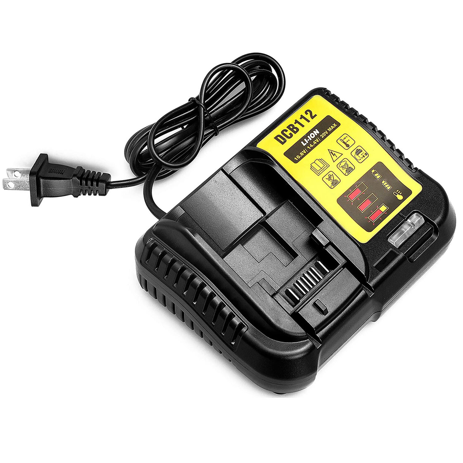 Battery Charger Replacement Fit for Dewalt 10.8-20V DCB107 DCB101 DCB200 DCB205