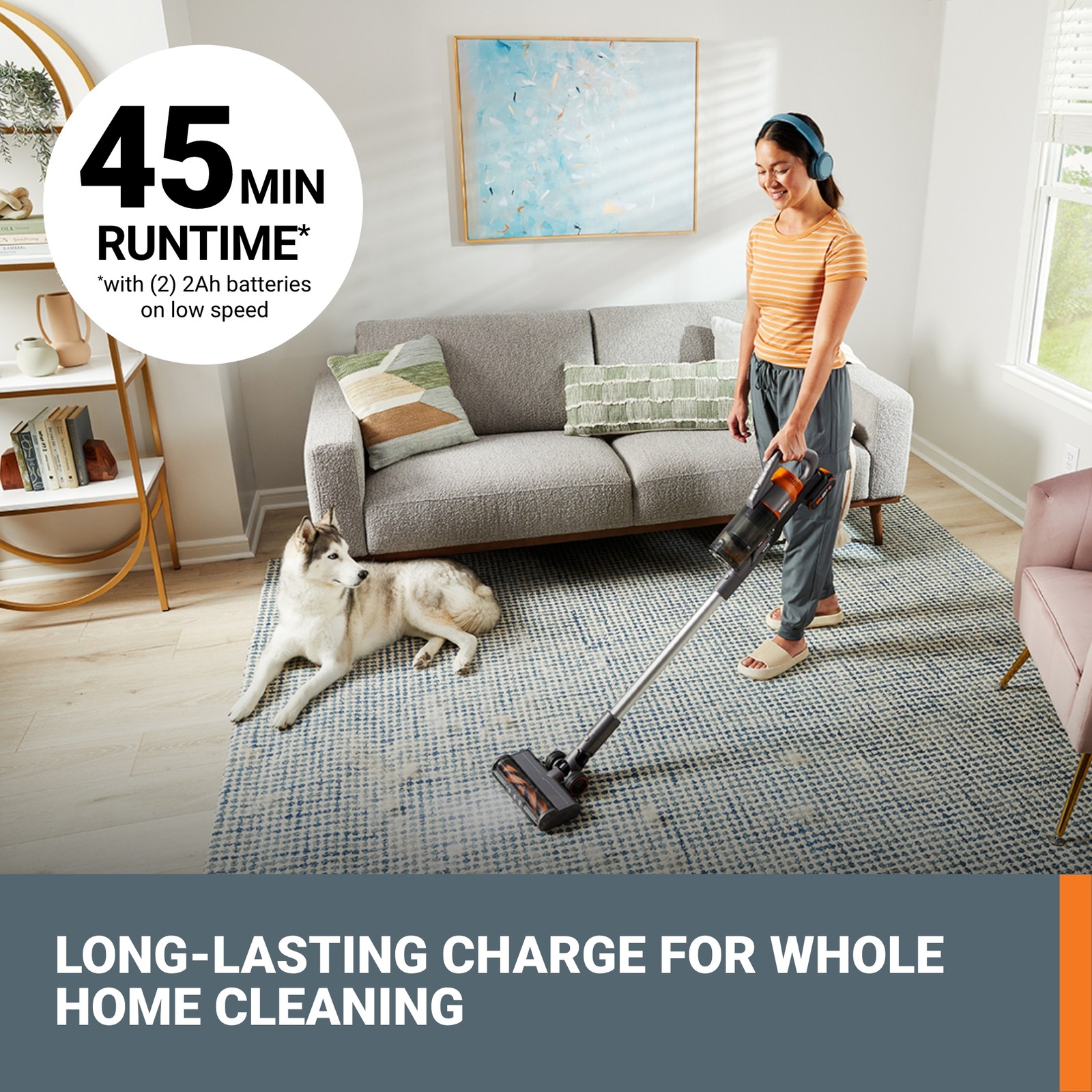 Worx 20V Cordless Stick Vacuum Tool (WX038L)