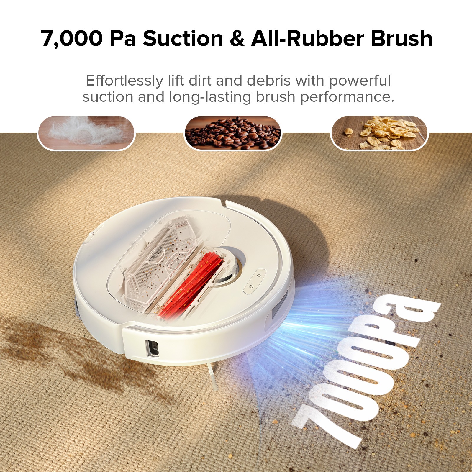 Roborock Qrevo Pro Robot Vacuum,7000Pa,Hot Water Mop Wahshing – Certified Refurb