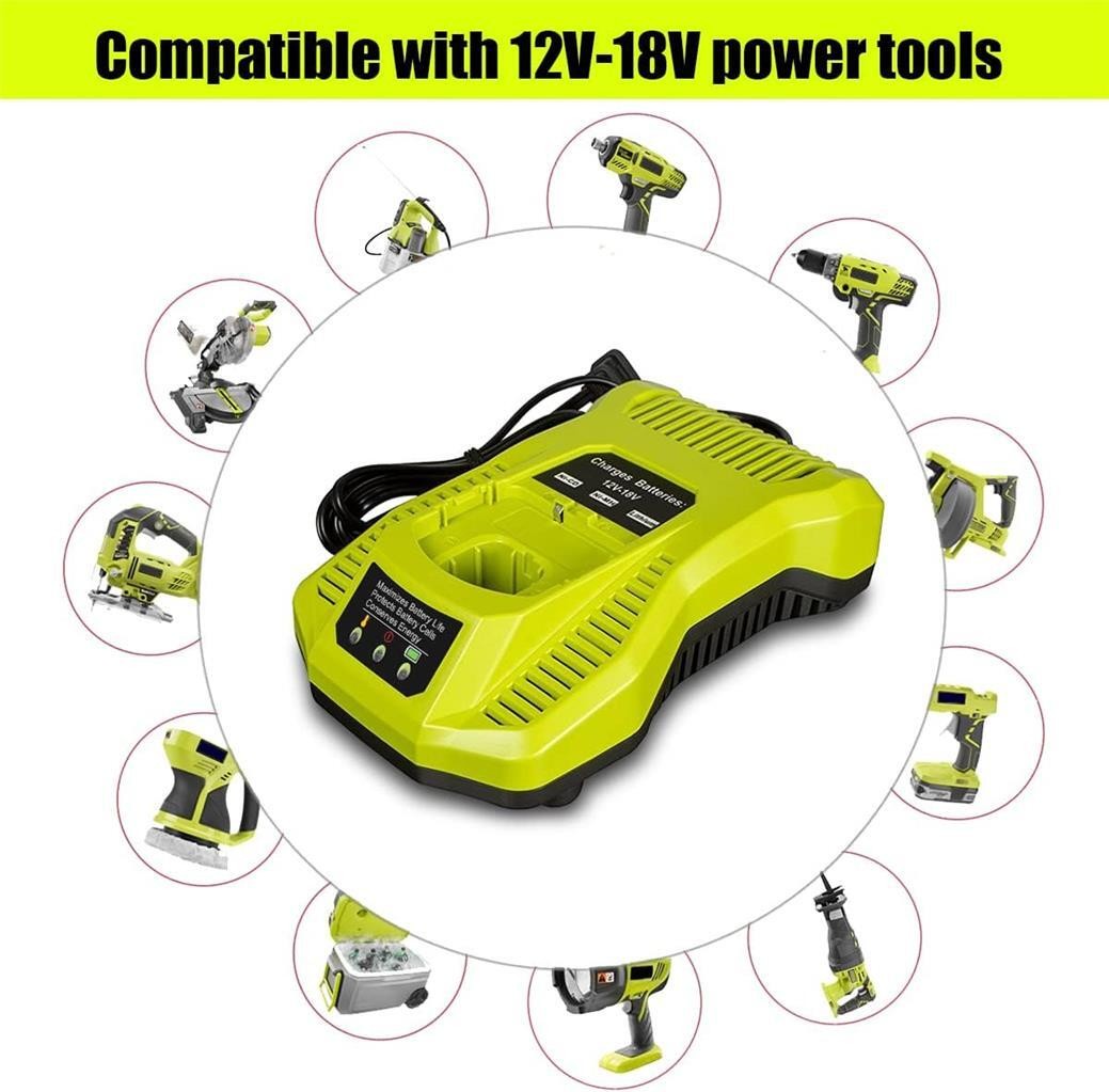 P117 Rapid Charger for Ryobi 18V 4.0Ah PBP005 PBP004 P108 Battery Charger