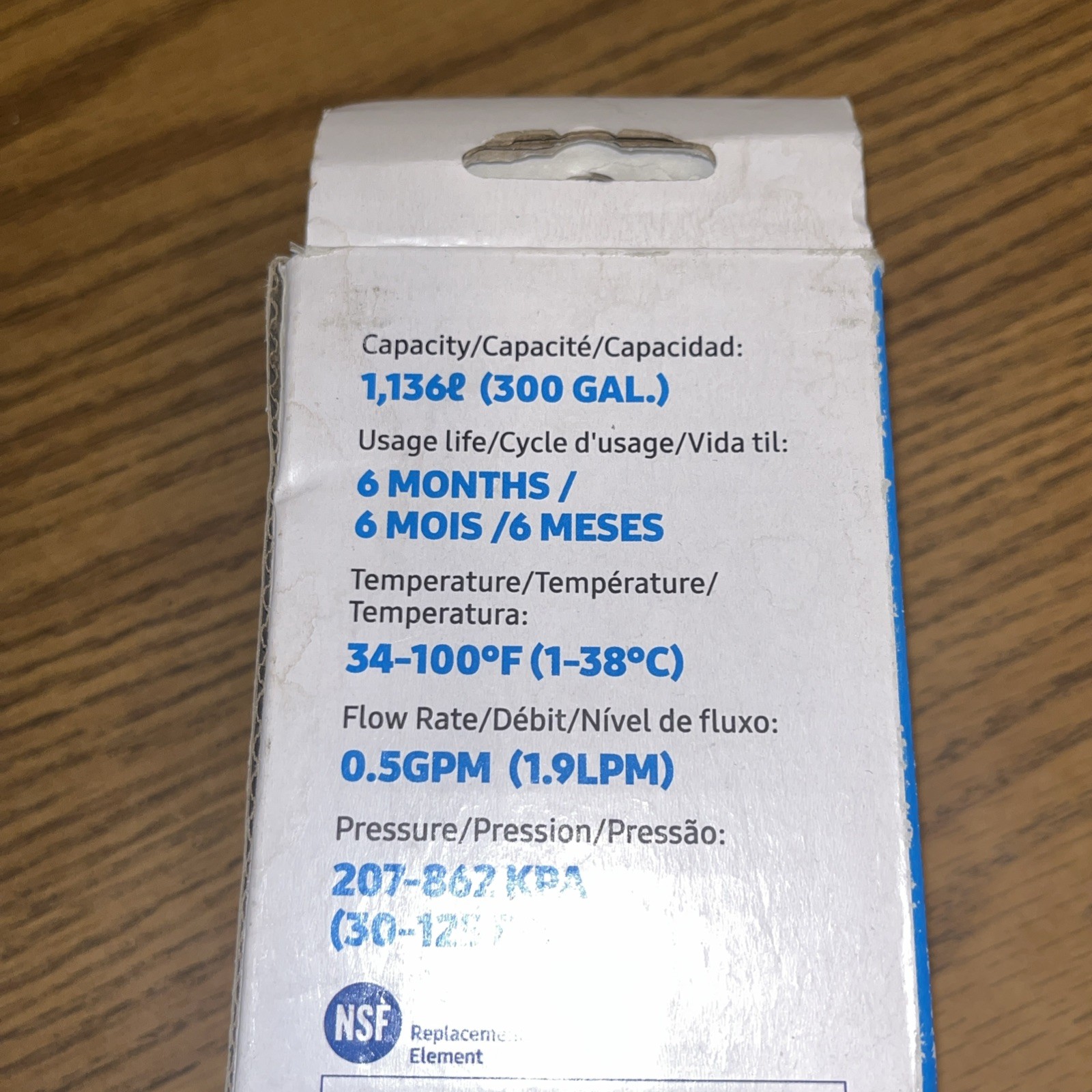 SAMSUNG Water Filter for Refrigerator Water and Ice DA29-00020B, 1 PACK Sealed