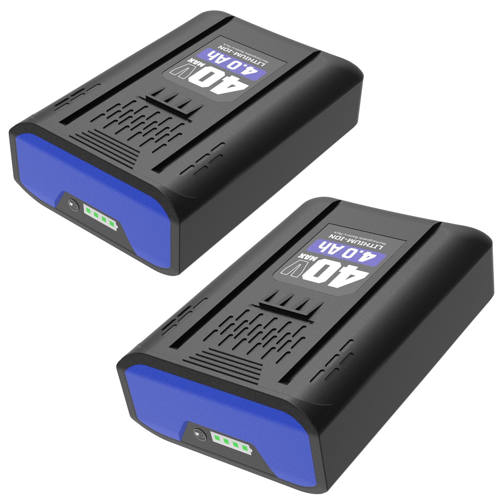 2 PACK For Kobalt 40v MAX 4.0 Ah Extended Run Li-Ion Battery KB440-03 KB540-06