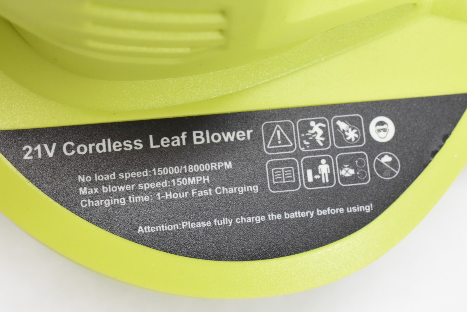Cordless Patio & Garden Cleanup 21V Cordless Leaf Blower 150MPH w/ Battery