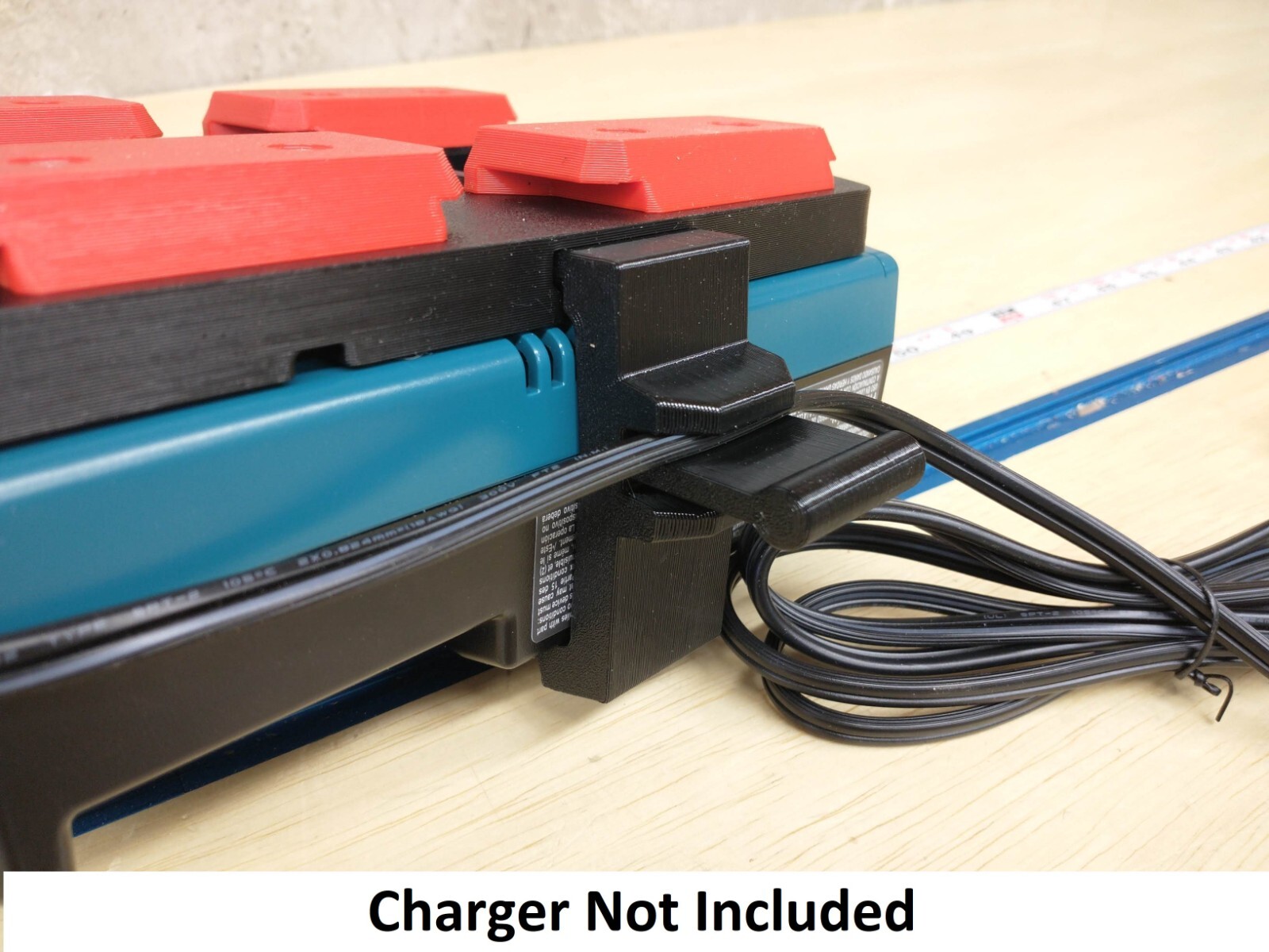 Makita DC40RA Battery Charger Mount For Milwaukee Packout Tool Boxes Made in USA