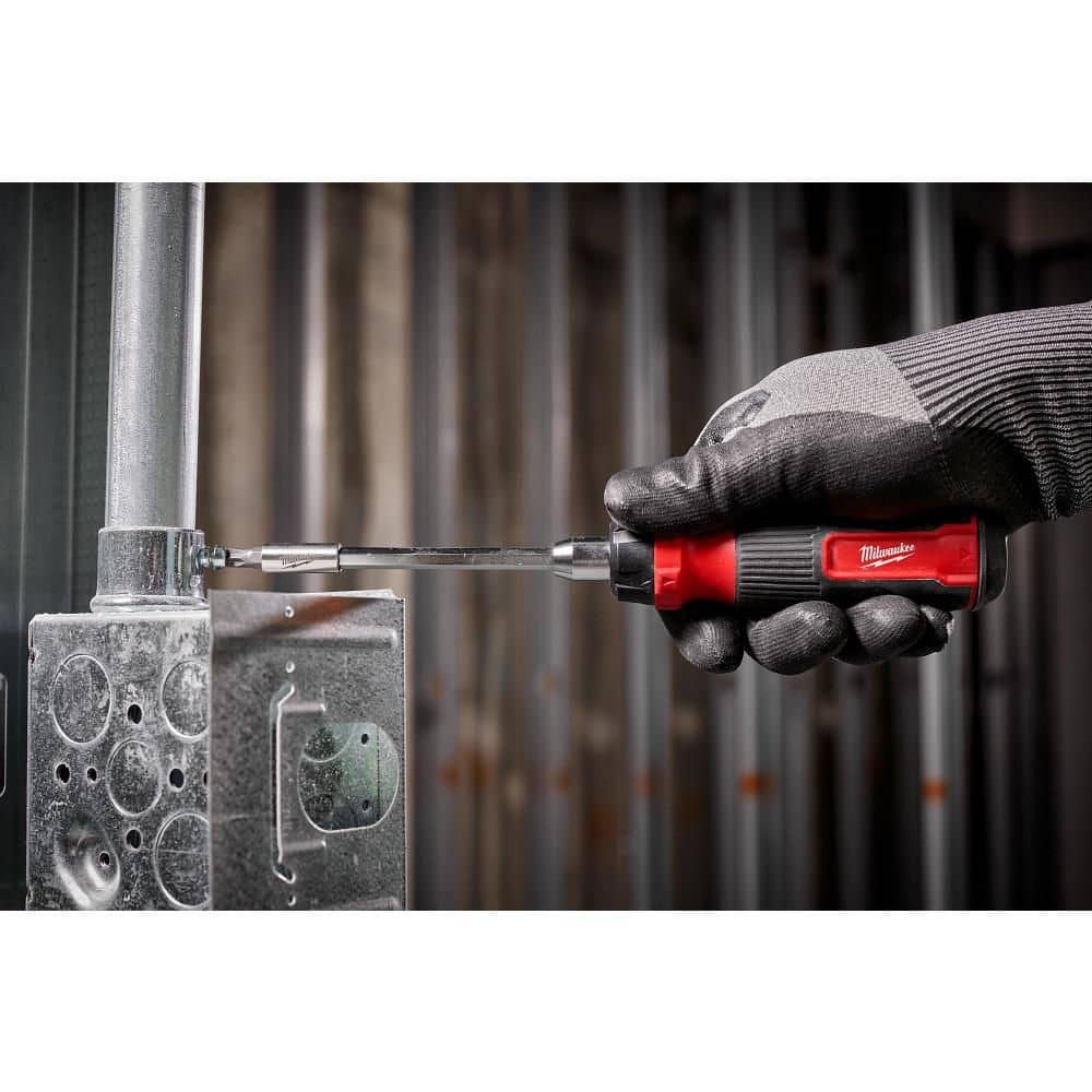 Milwaukee 14-in-1 Ratcheting Multi-Bit Screwdriver and 8-in-1 Compact (2-Pack)
