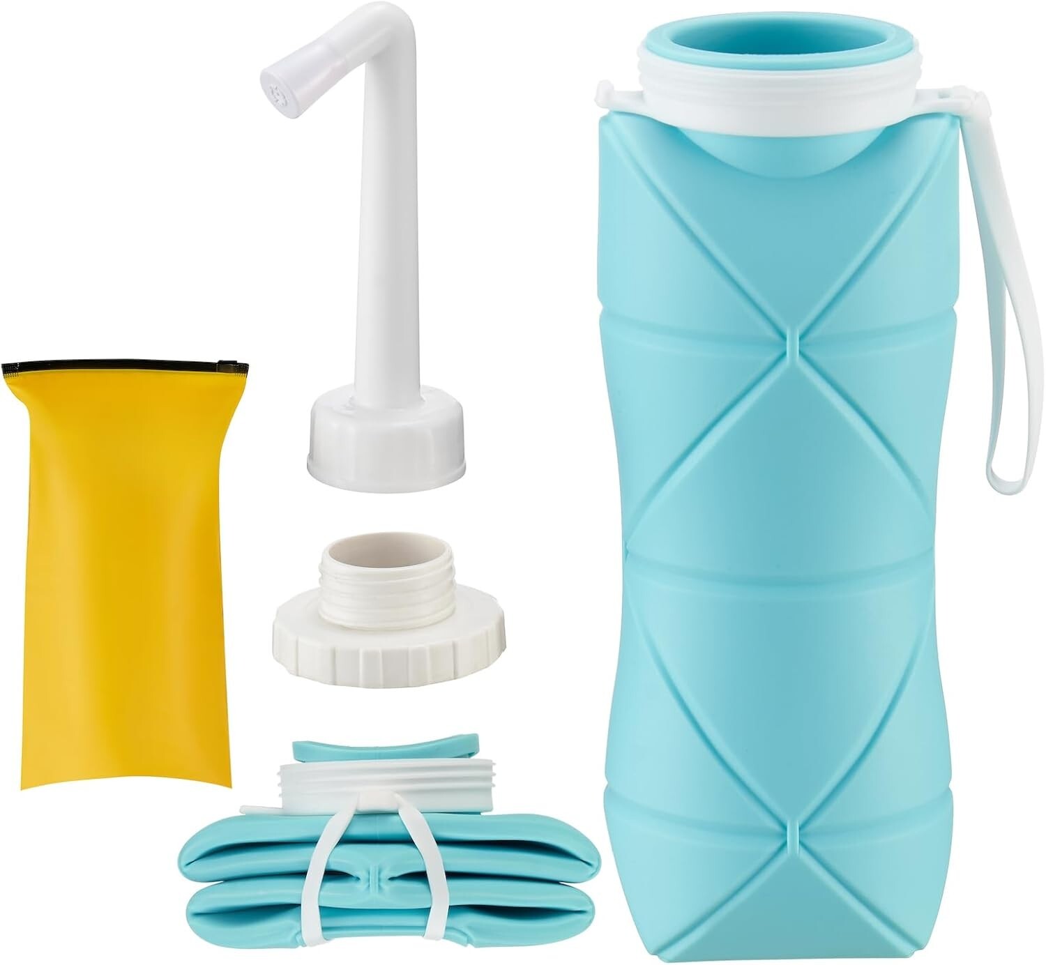 Portable Manual Handheld Toilet Sprayer Hygiene Wash Travel Bidet Set