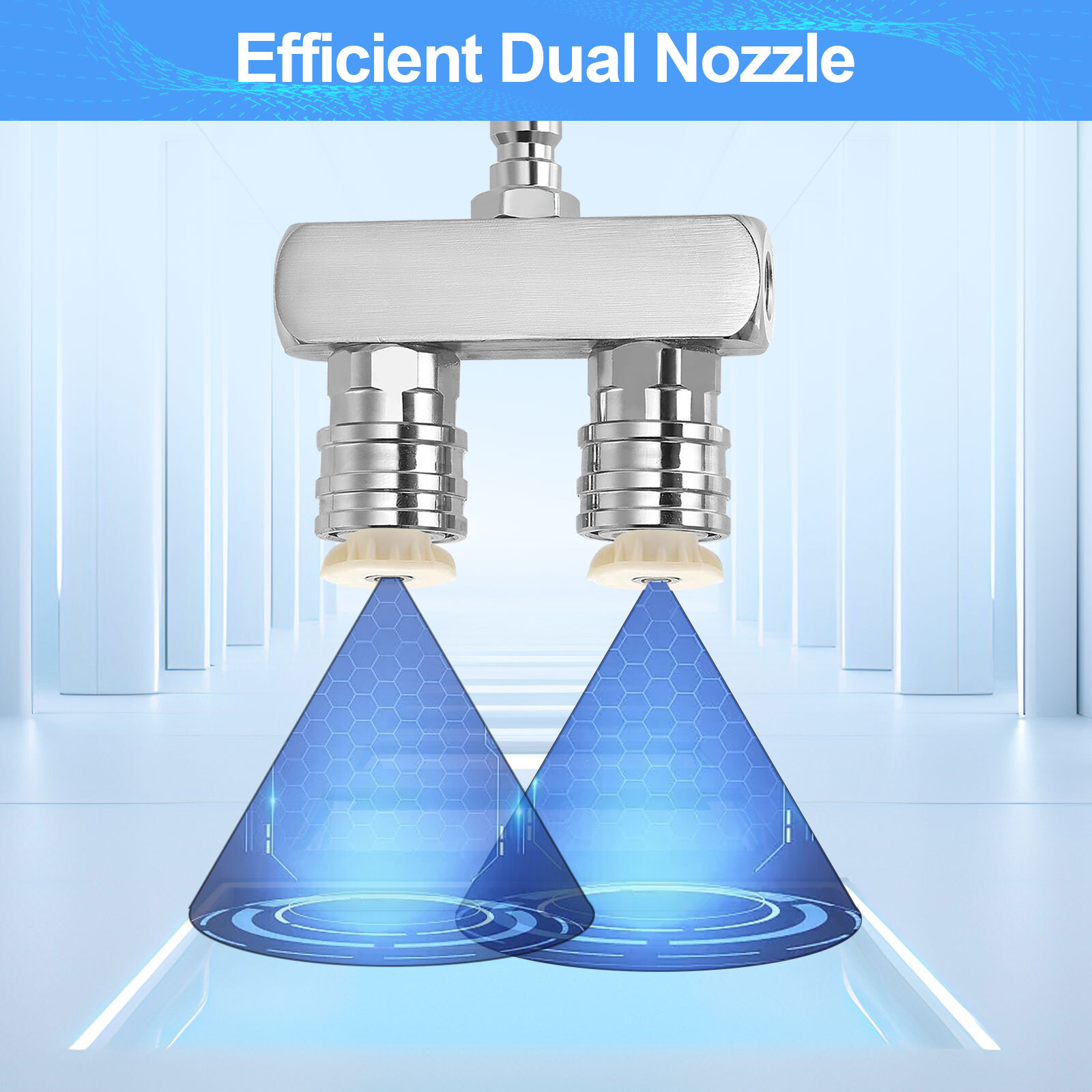 5000 PSI Dual Pressure Washer Nozzle 1/4″ Quick Connect with 0° & 40° Spray Tip