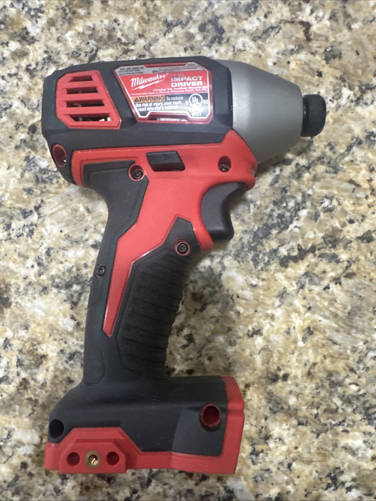 Milwaukee M18 18V Cordless 1/4″ Impact Driver Power Tool Only 2656-20