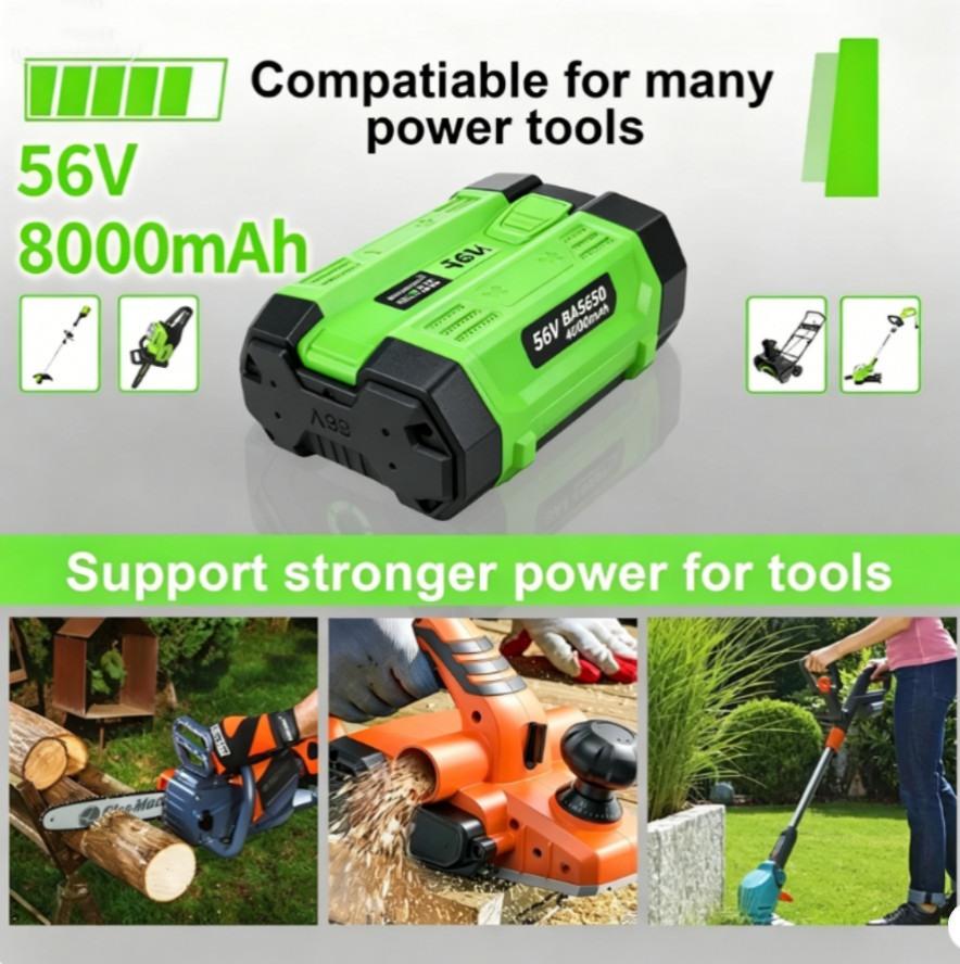 56V Lithium Battery 8000mAh For EGO lawn mower BA5600T BA2800 BA2800T BA4200T