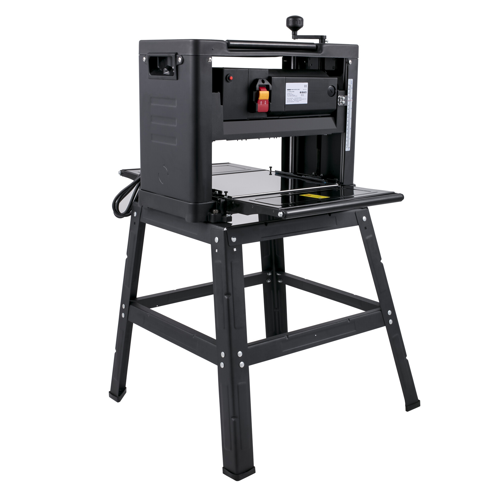 VEVOR 12.5 Inch Wood Planer 2000W Foldable Thickness Planer w/ Stand Woodworking