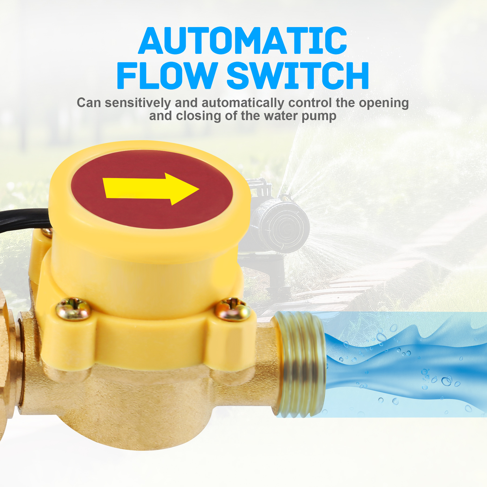 Electric Automatic Home Shower Washing Machine 90W Water Booster Pump