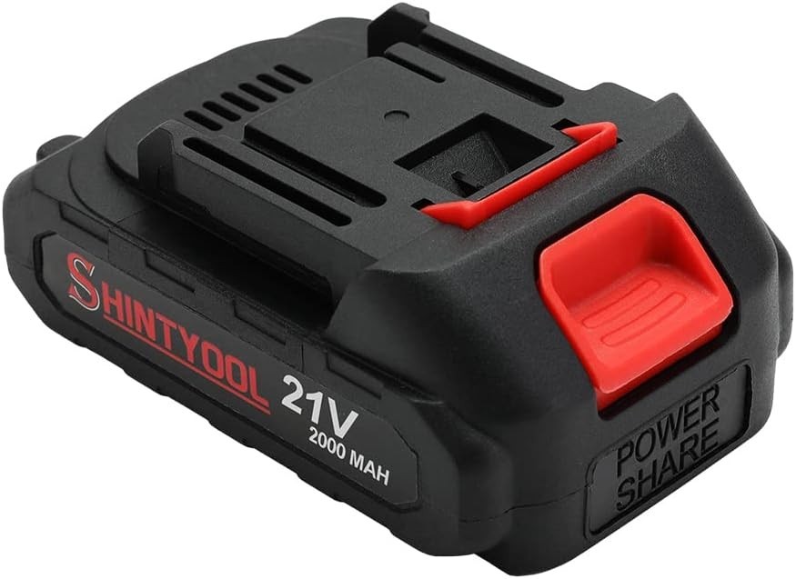 21V Lithium Battery – 2.0 Ah/4.0 Ah Battery with Charger Adapter Led Indicator