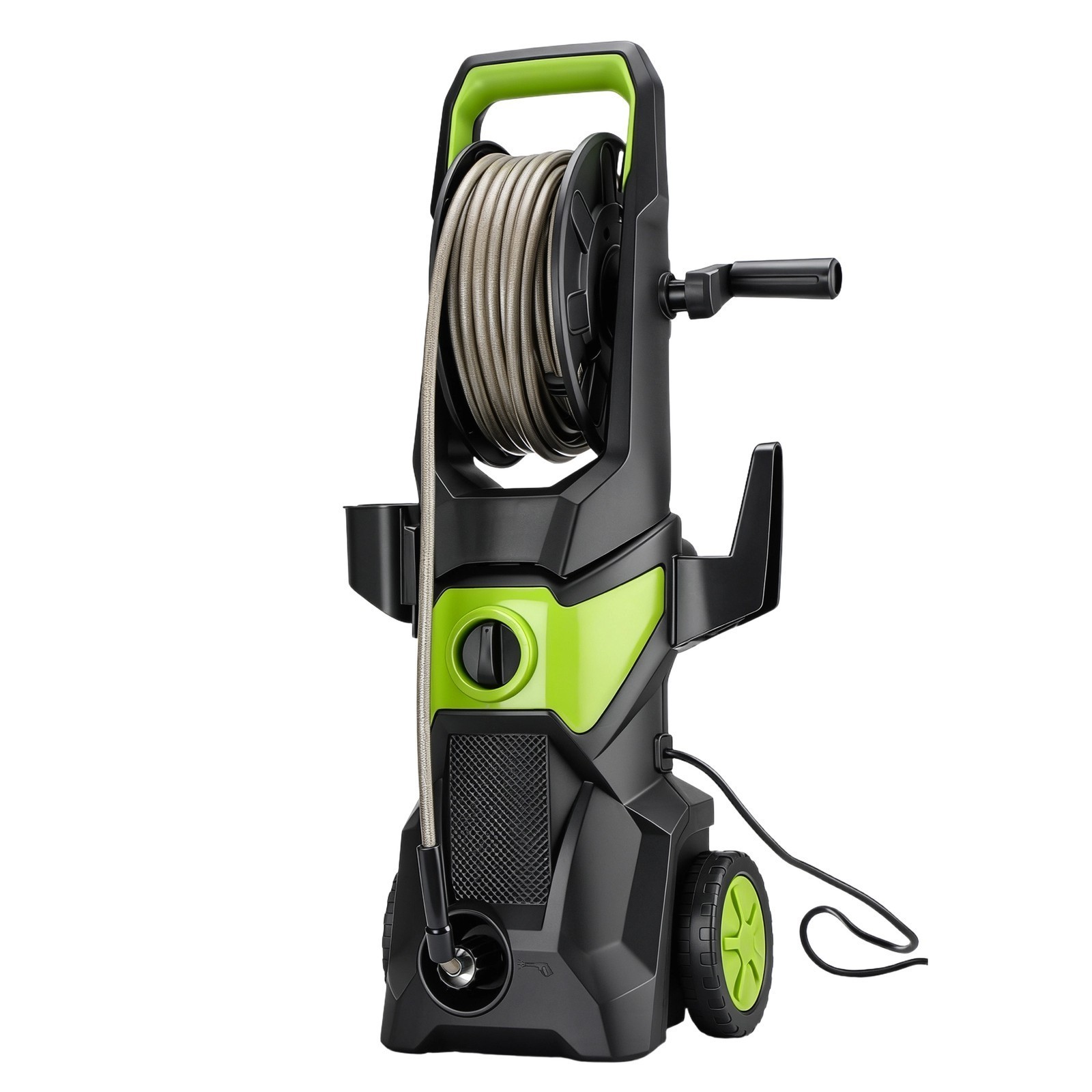 Electric High Pressure Washer 5000PSI 3.2GPM Power Washer With Hose Reel Portabl