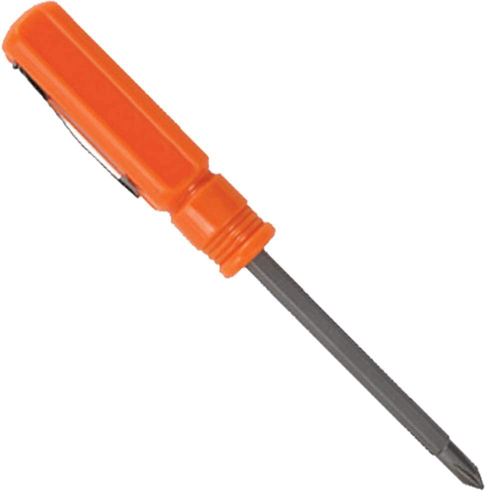 Lutz 2-in-1 Pocket Size Screwdriver (Orange / Yellow)