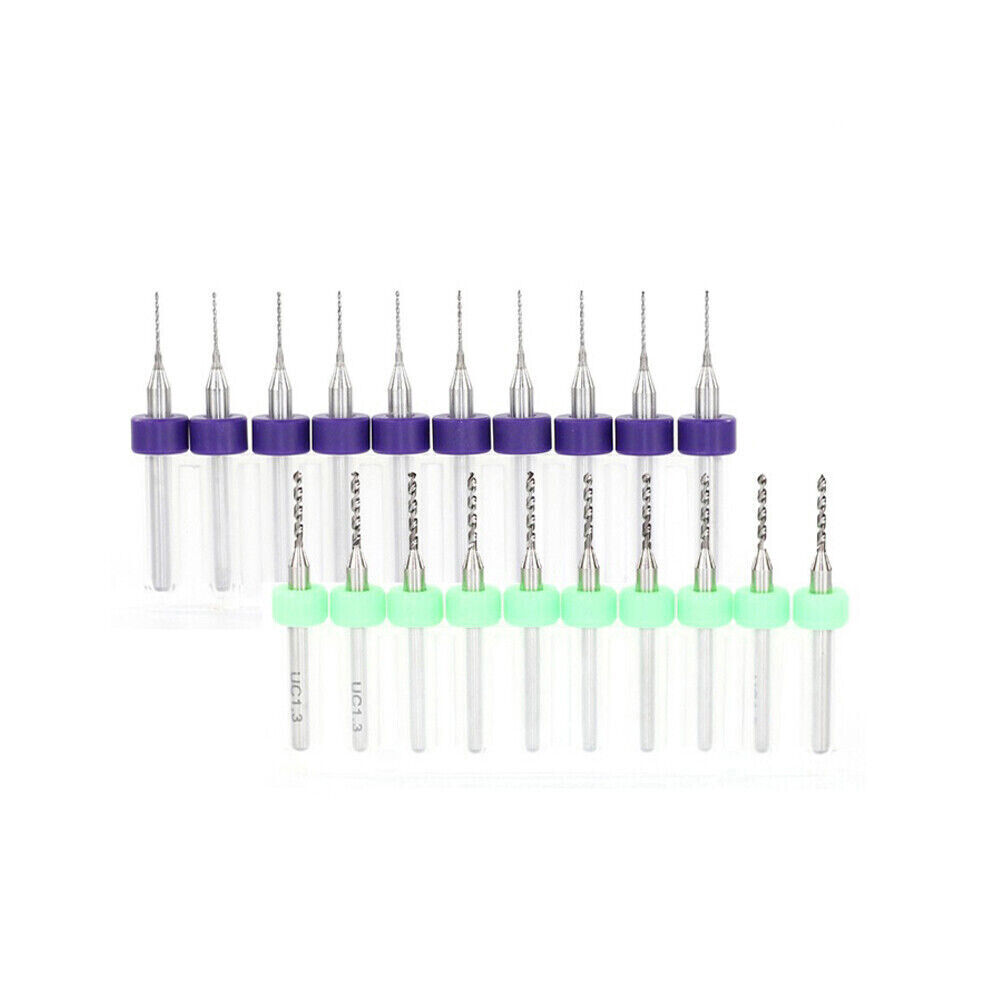 0.1 – 3mm PCB CNC Micro Drill Bits Set Tungsten Steel Carbide Twist Bit Milling