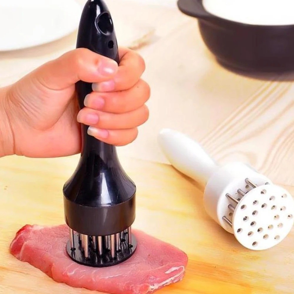 Professional Meat Tenderizer Stainless Steel Needle Cooking Hammer Kitchen Tool