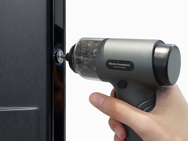ANXTECH 3.7V Cordless Electric Screwdriver Set Screw Gun Tool with LED Light