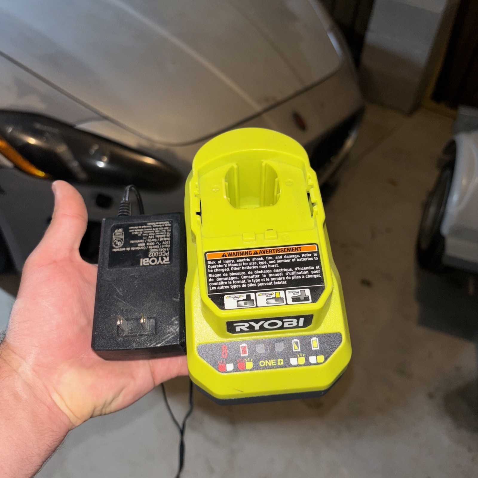 Ryobi PCG002 Battery Charger Kit – 2 Pack