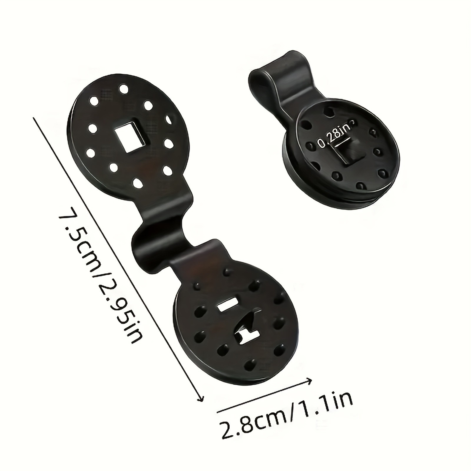 100PCS Black Plastic Net Clips – For Shade Cloth & Garden Netting Fixing